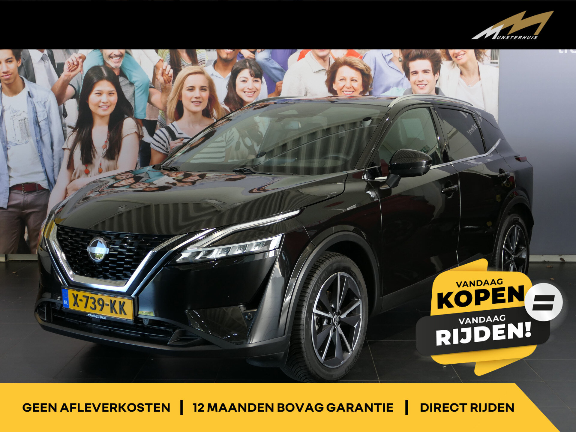 Nissan Qashqai 1.3 MHEV Xtronic Tekna *1.800KG Trekgewicht!*