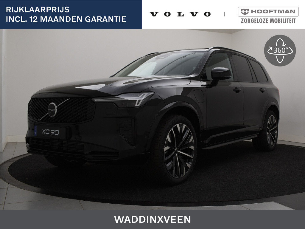Volvo XC90 T8 PLUG-IN HYBRID ULTRA DARK LUCHTVERING TREKHAAK SCHUIFDAK HARM