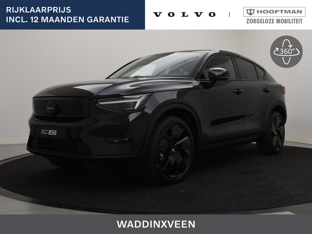 Volvo EC40 EXTENDED RANGE BLACK EDITION PLUS 20INCH 360GR CAM PIXEL-LED