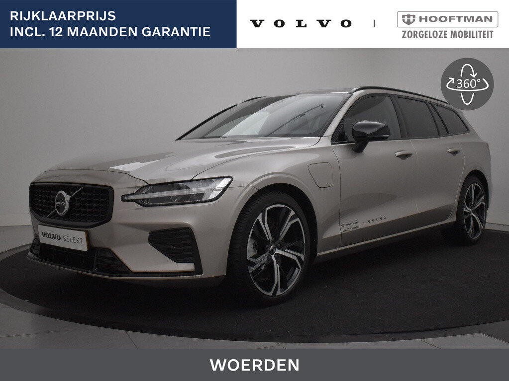 Volvo V60 T6 PLUG-IN HYBRID PLUS DARK 19INCH HARMAN KARDON SCHUIFDAK