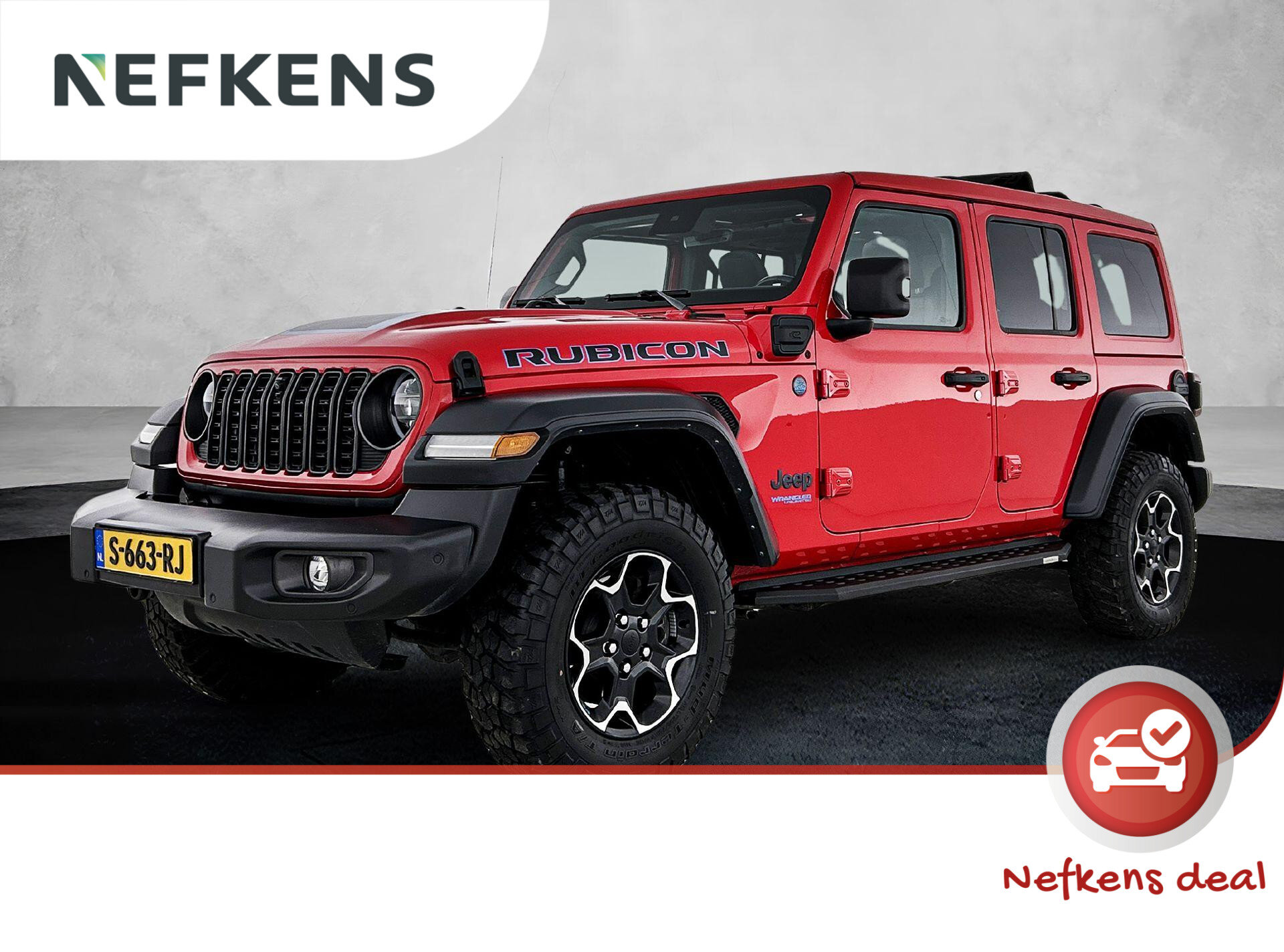 Jeep Wrangler Unlimited 4xe 380pk Rubicon Automaat