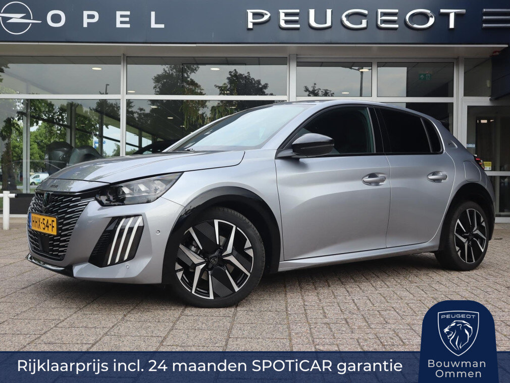 Peugeot 208 GT HYBRID 145pk e-DCS6 automaat, Rijklaarprijs, Camera voor en achter Adaptieve cruise control Keyless entry & start