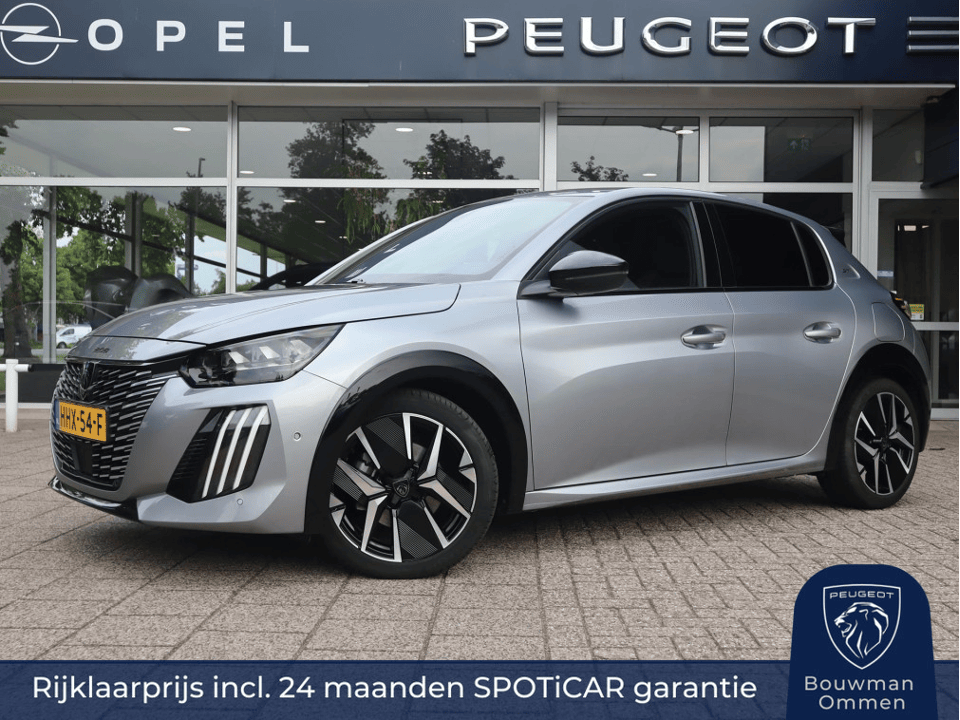 Peugeot 208 GT HYBRID 145pk e-DCS6 automaat, Rijklaarprijs, Camera voor en achter Adaptieve cruise control Keyless entry & start - Afbeelding 1