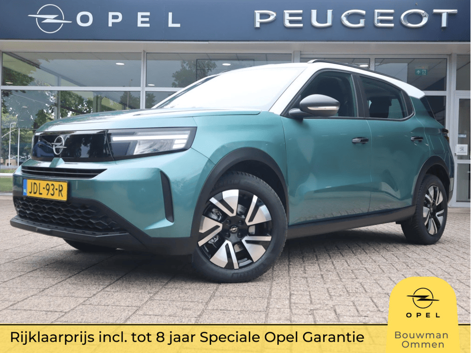 Opel Frontera Edition 1.2 Turbo Hybrid 145pk eDCT automaat, Rijklaarprijs, Navigatie Camera Stoel-, stuur- en voorruitverwarming - Afbeelding 1
