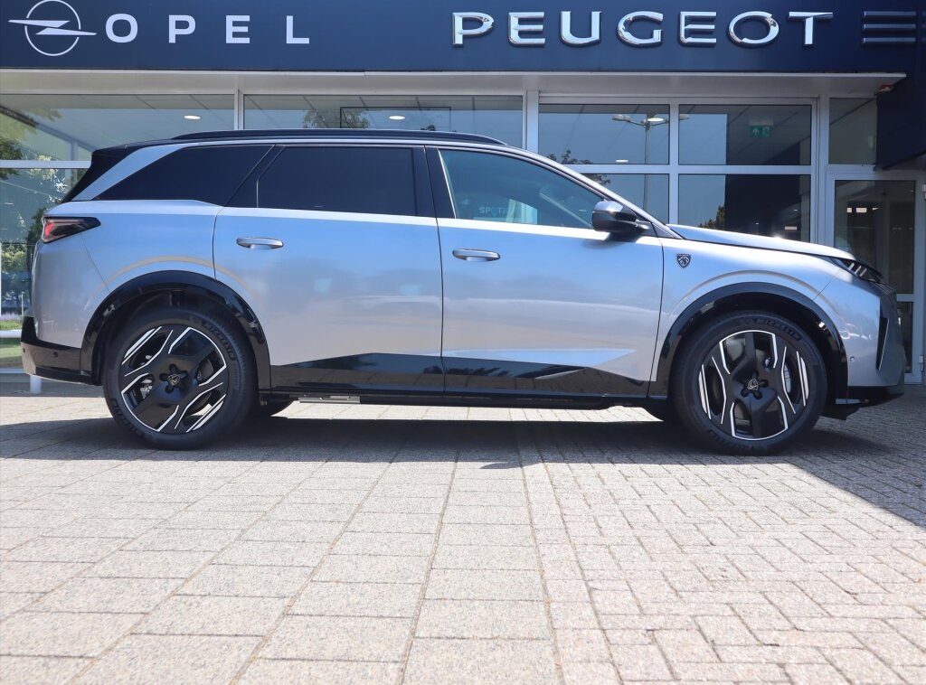 Peugeot e-5008 SUV EV GT Exclusive 73 kWh 210PK 7pers., Rijklaarprijs, Leder Trekhaak Navigatie 360° Camera 20 inch wielen - Afbeelding 4