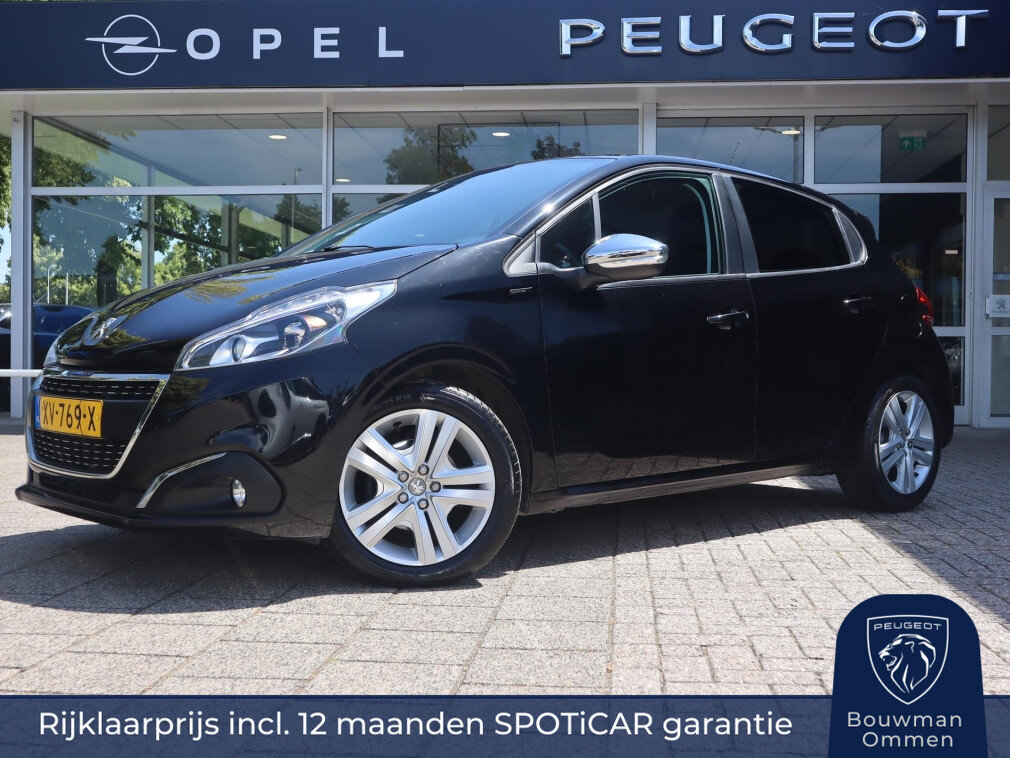 Peugeot 208 Signature PureTech 110pk H6, Rijklaarprijs, Navigatie DAB+ Radio Airco Sensoren