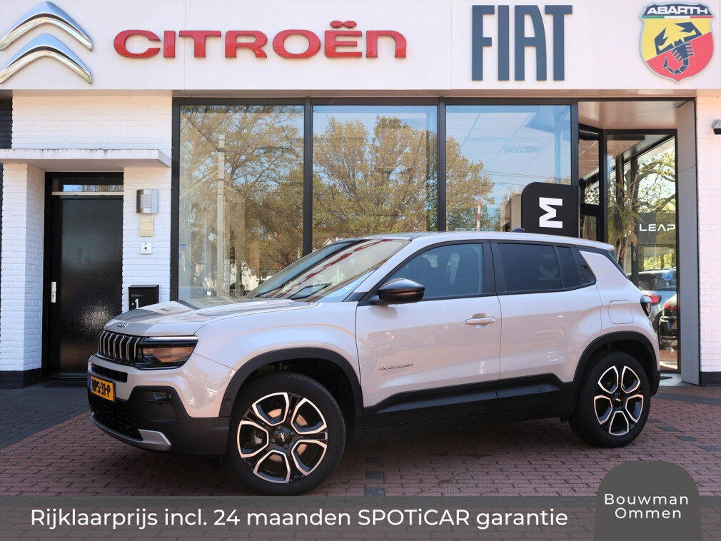 Jeep Avenger 1.2T e-Hybrid 110PK Automaat Summit, Rijklaarprijs | LED | Elektrische kofferklep | Camera | Adaptieve cruise - Afbeelding 1
