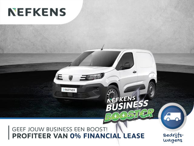 Peugeot e-Partner EV 136 pk L1 50 kWh