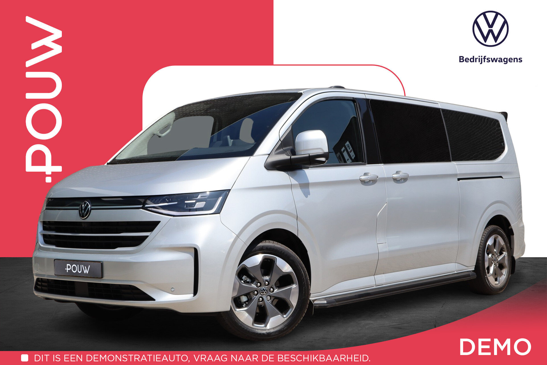 Volkswagen Transporter 2.5 eHybrid 233pk DC L2H1 30 Bulli