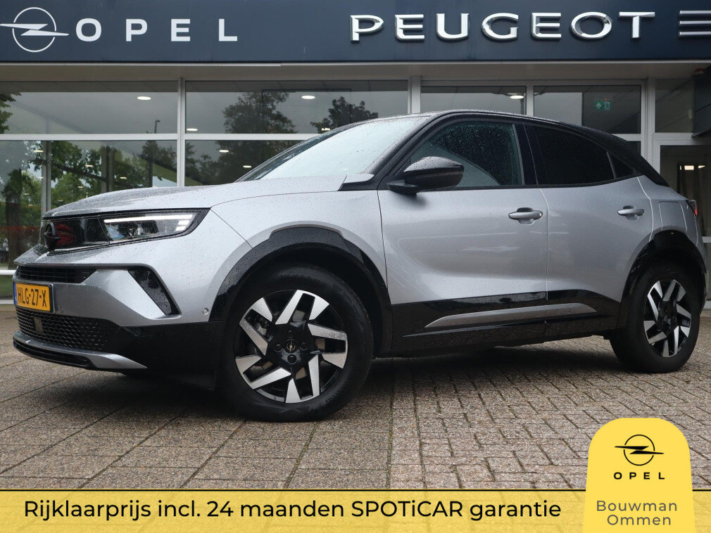 Opel Mokka GS Turbo Hybrid 145pk eDCT Automaat, Rijklaarprijs, Navigatie Stuurverwarming Camera Adaptieve cruise control