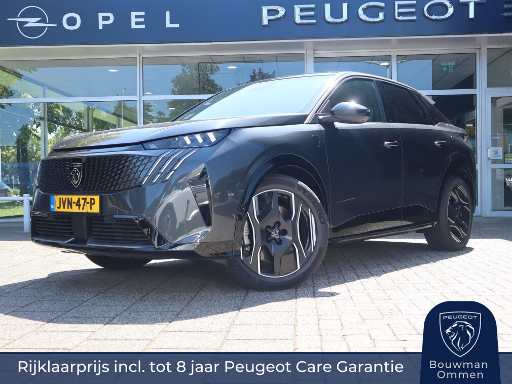 Peugeot e-3008 Launch Edition EV 73 kWh 325pk Dual Motor, Rijklaarprijs, Nappa Leder Panoramisch schuifdak Warmtepomp FOCAL HiFi