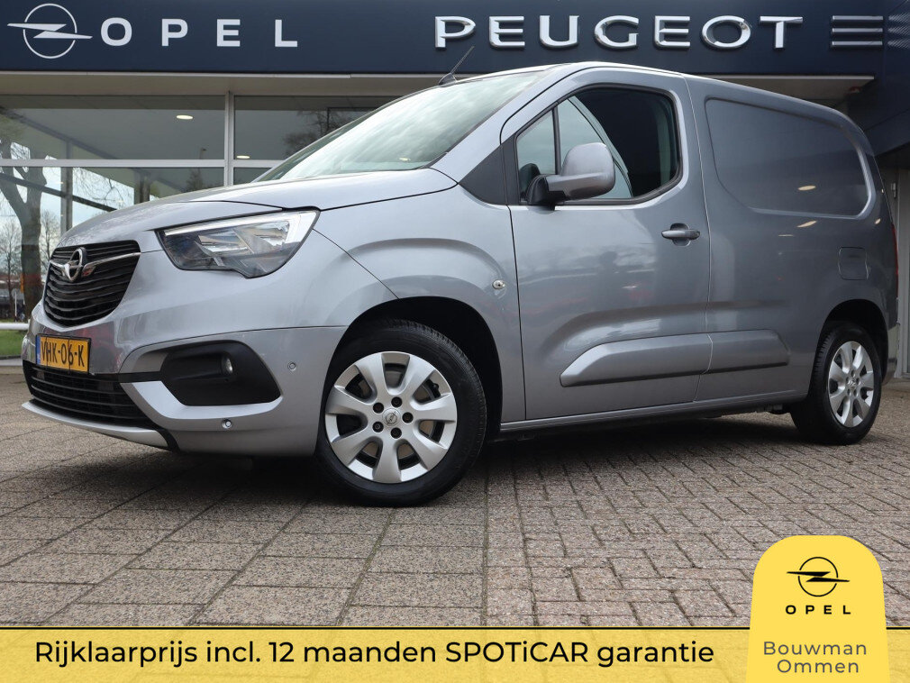Opel Combo Cargo GB L1H1 BlueHDi 131pk S/S AT8 Automaat, Rijklaarprijs, Navigatie Camera Dodehoekbewaking LED DAB
