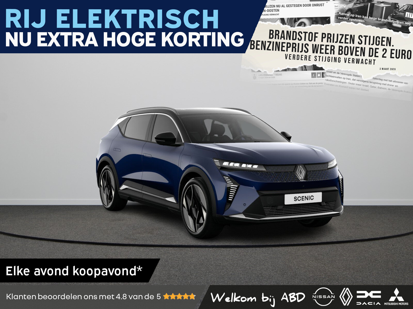 Renault Scénic E-Tech Iconic Long range