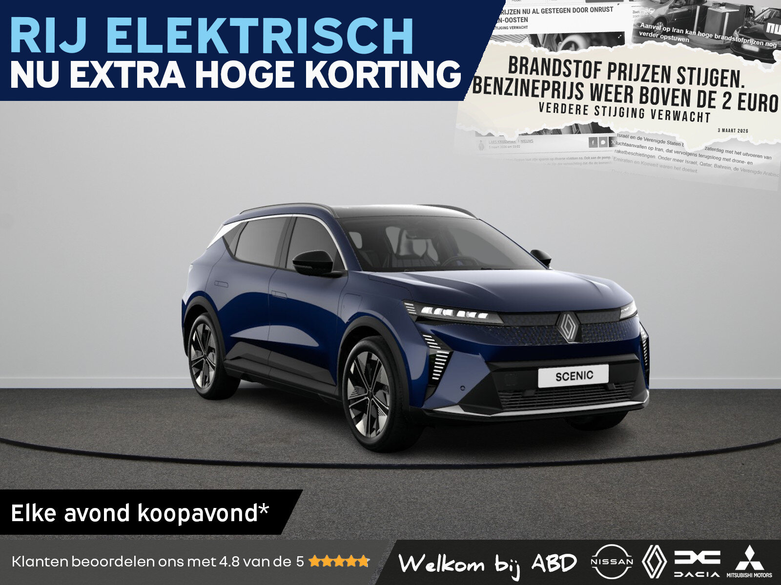 Renault Scénic E-Tech Techno Long range
