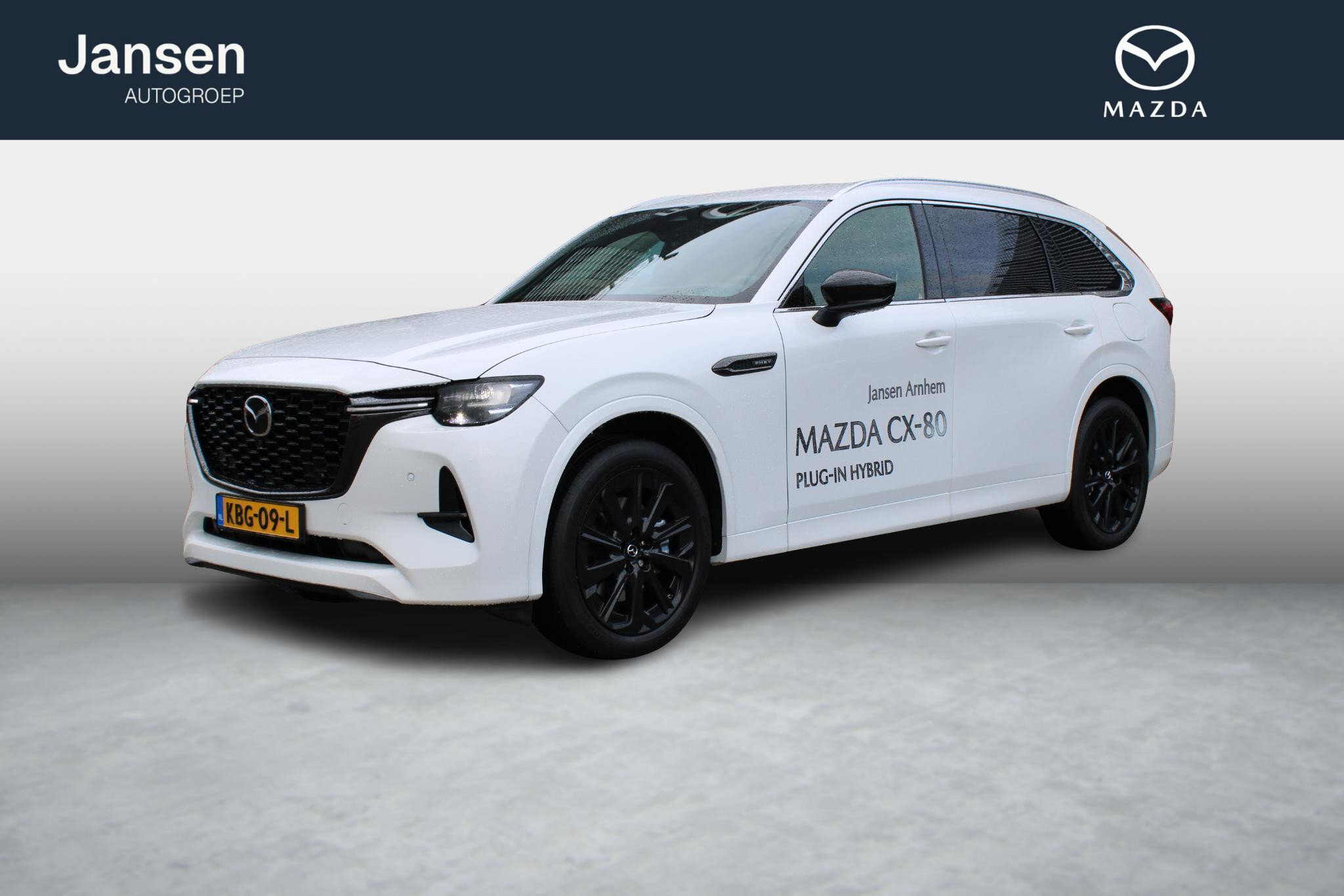 Mazda CX-80 2.5 e-SkyActiv PHEV 327PK Homura 6p.