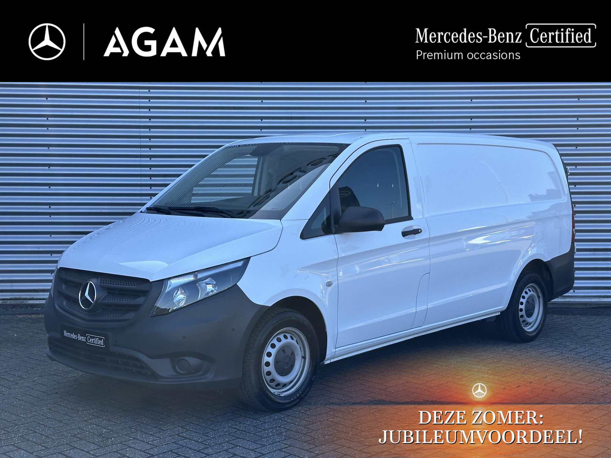 Mercedes-Benz Vito 110 CDI L2 Airco Navigatie Parkeersensoren - Afbeelding 1
