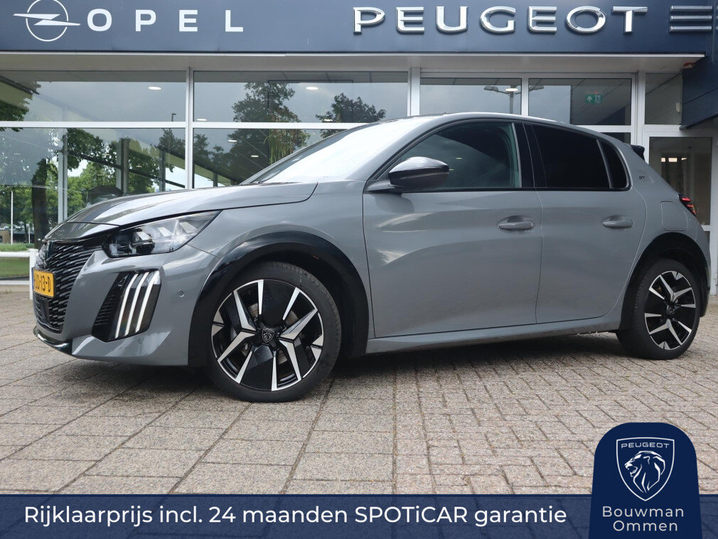 Peugeot 208 GT HYBRID 145pk e-DCS6 automaat, Rijklaarprijs, Camera voor en achter Adaptieve cruise control Keyless entry & start
