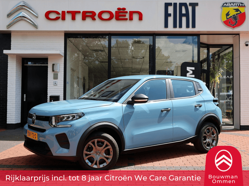 Citroën ë-C3 EV 44kWh Comfort Range 113PK Automaat You, Rijklaarprijs | Bluetooth | Smartphone houder | Airco - Afbeelding 1