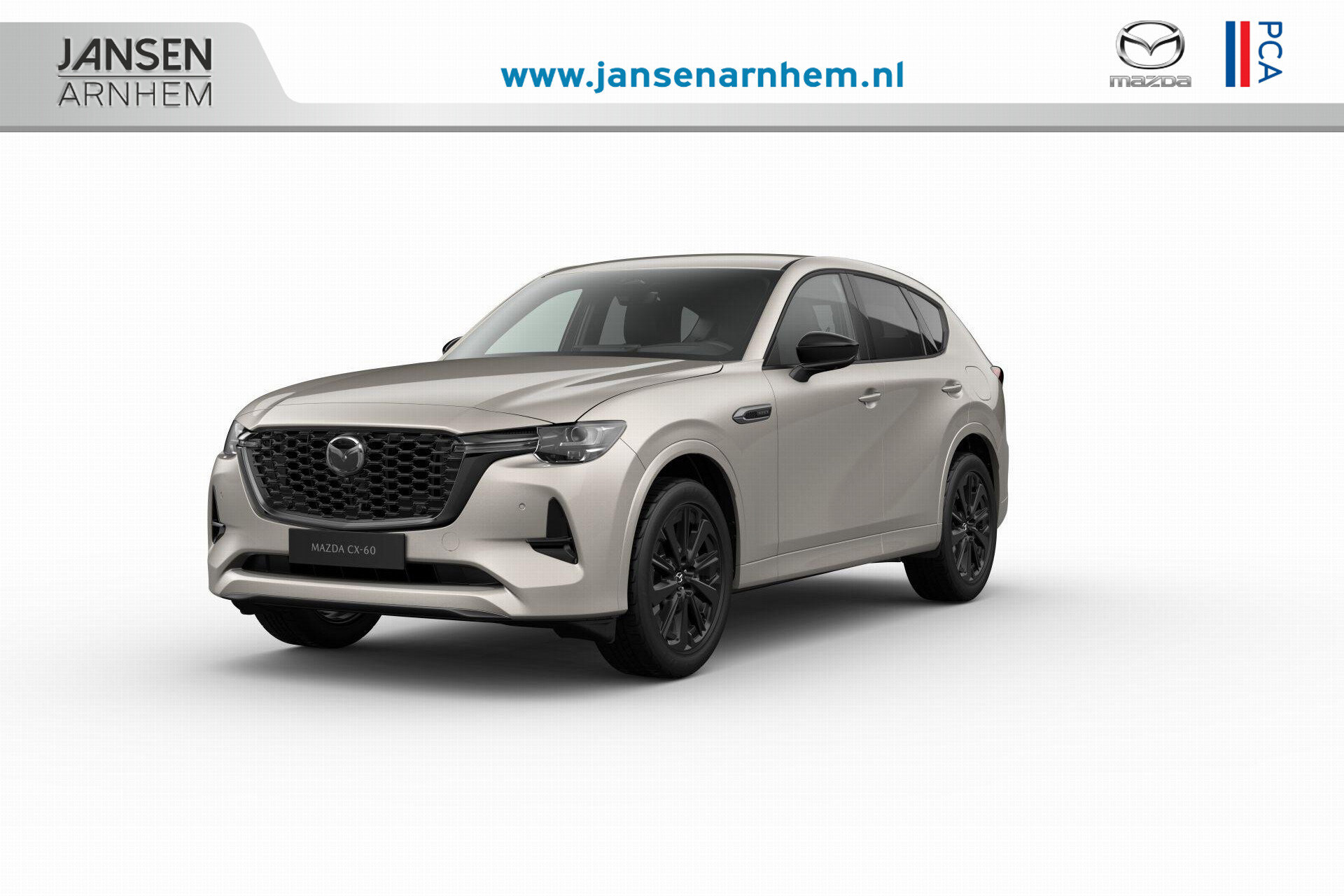 Mazda CX-60 Homura Business Edition - Zwart Nappa Leder
