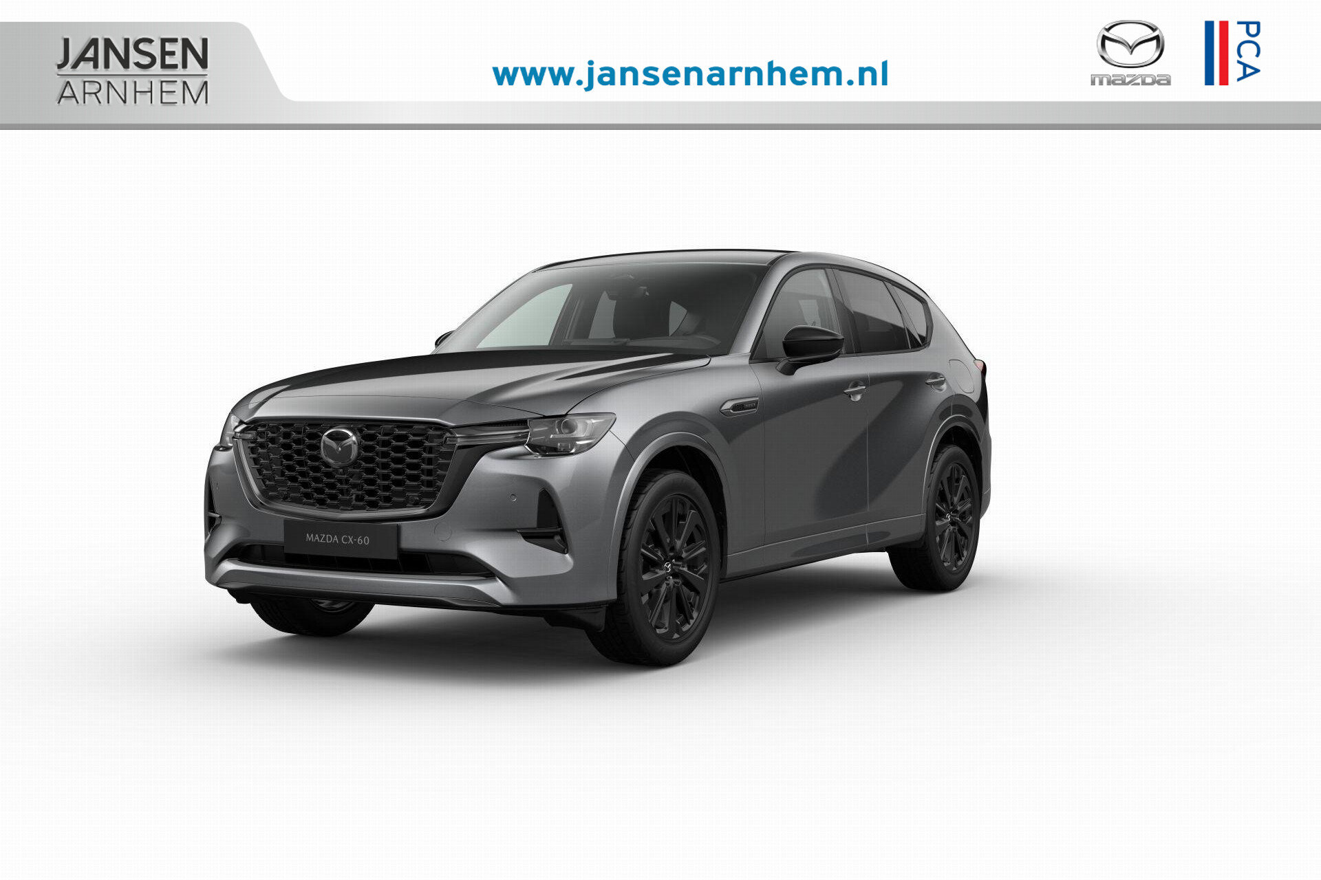 Mazda CX-60 Homura Business Edition - Zwart Nappa Leder