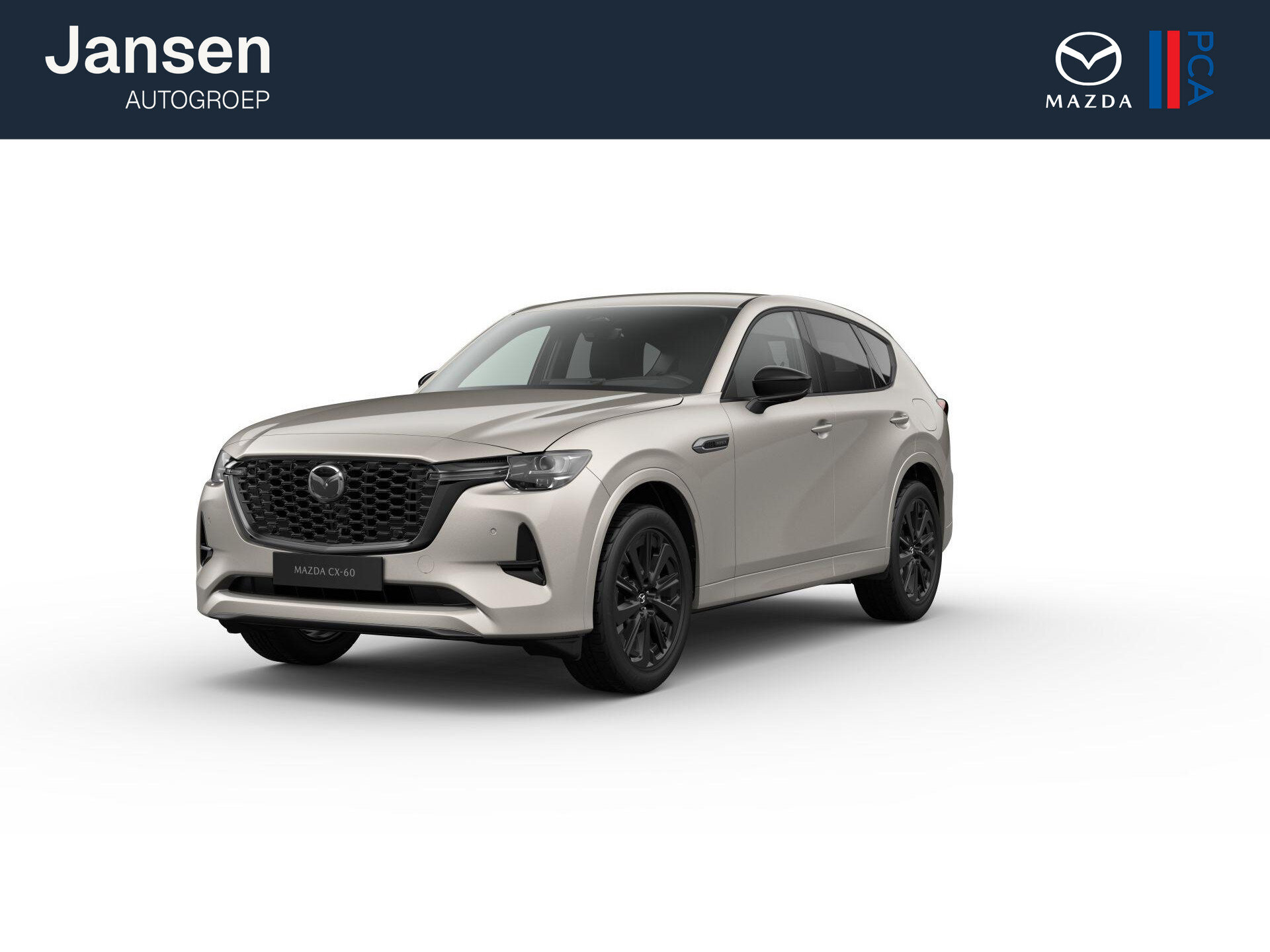 Mazda CX-60 Homura Business Edition - Zwart Nappa Leder