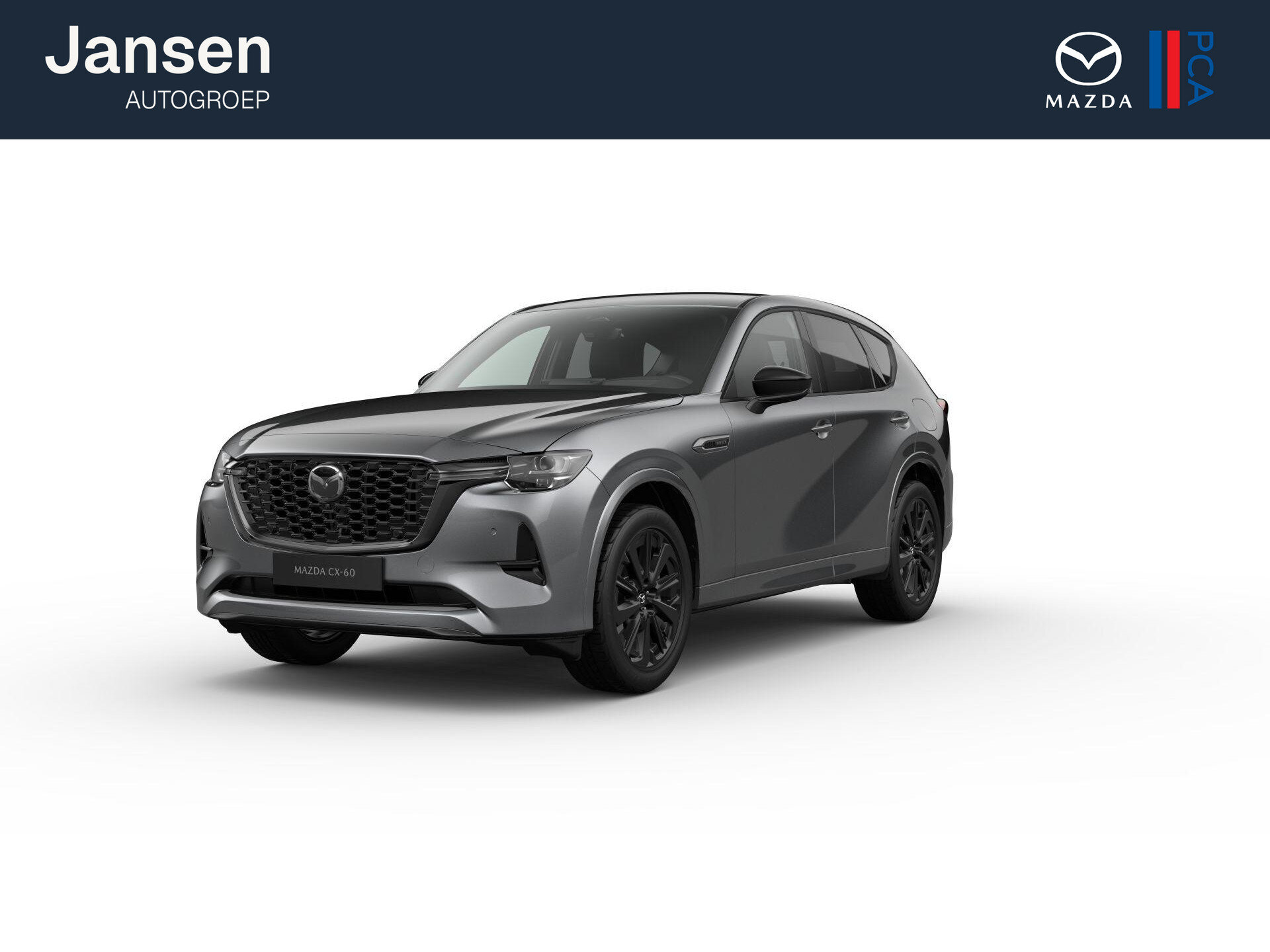 Mazda CX-60 Homura Business Edition - Zwart Nappa Leder