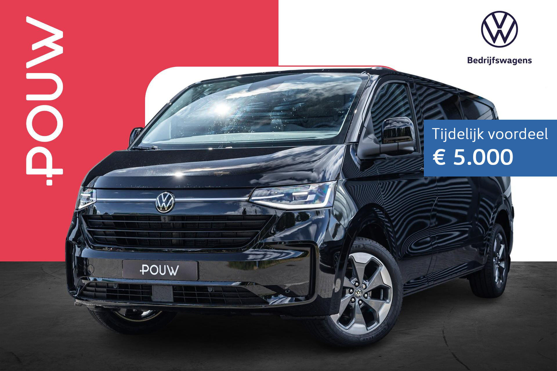 Volkswagen Transporter 2.5 eHybrid 233pk AUT L2H1 32 Bulli