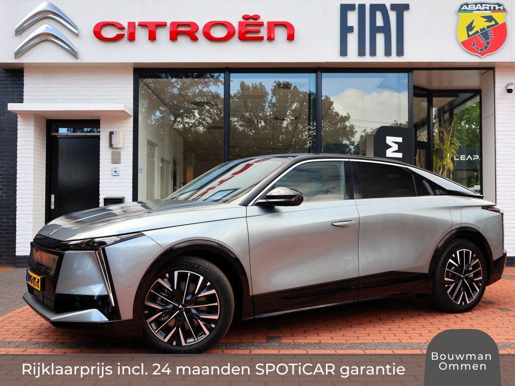 DS N°8 EV 73,7 kWh 230PK Étoile, Rijklaarprijs | Panoramadak | Stoelventilatie | Leder | Focal Audio