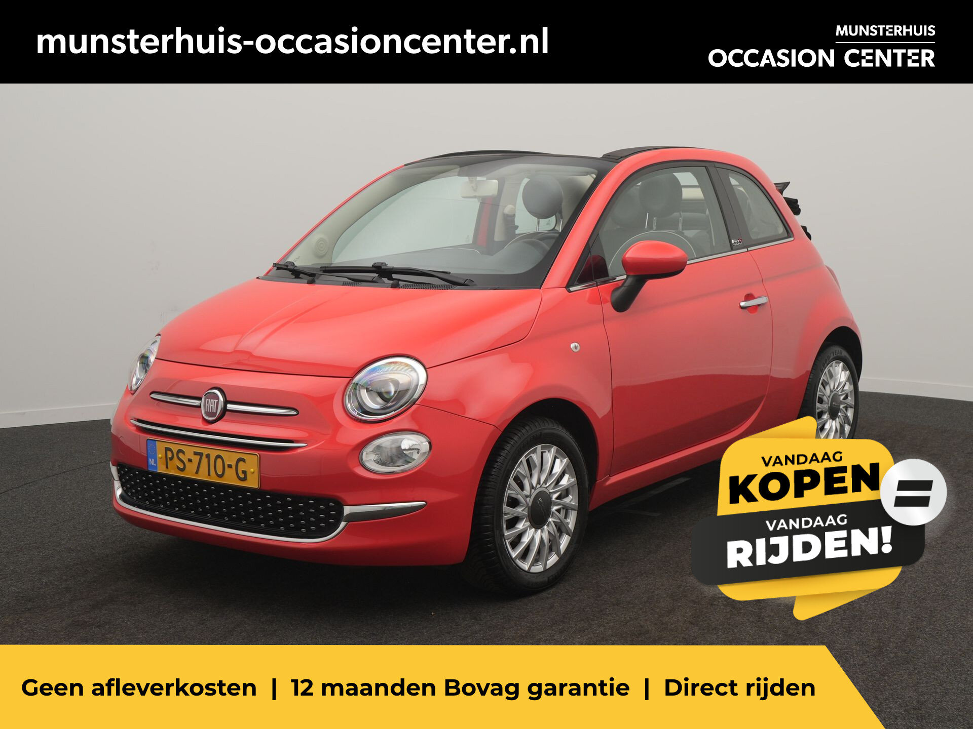 Fiat 500 C 0.9 TwinAir Turbo Lounge
