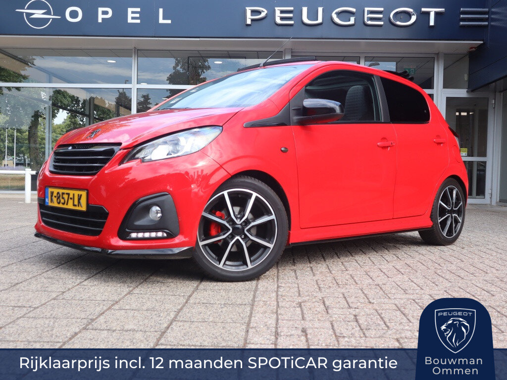 Peugeot 108 Allure TOP! 1.0 e-VTi 72pk 5D, Rijklaarprijs, Keyless entry & start Apple Carplay/Android auto DAB+ Cimate control Camera