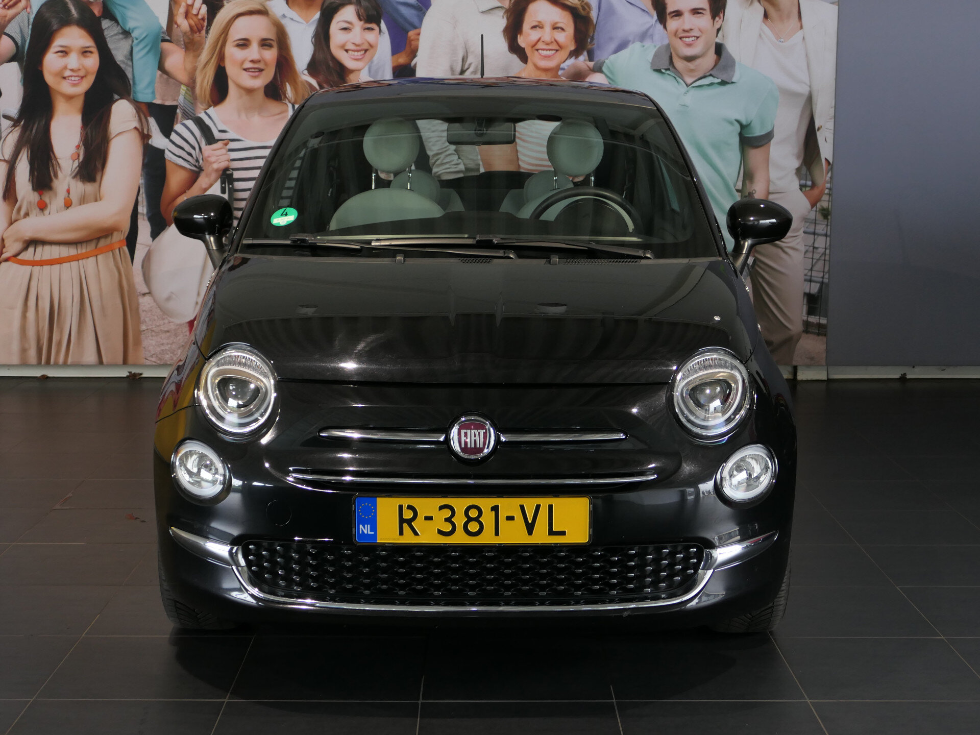 Fiat 500 1.0 Hybrid Dolcevita - Occasion Lease vanaf €324 p/m - - Afbeelding 2