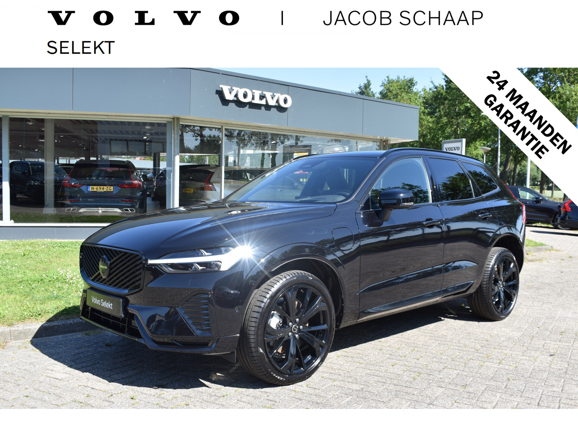 Volvo XC60 T6 AWD 350PK Automaat Plug-in Hybrid Ultra Black Edition