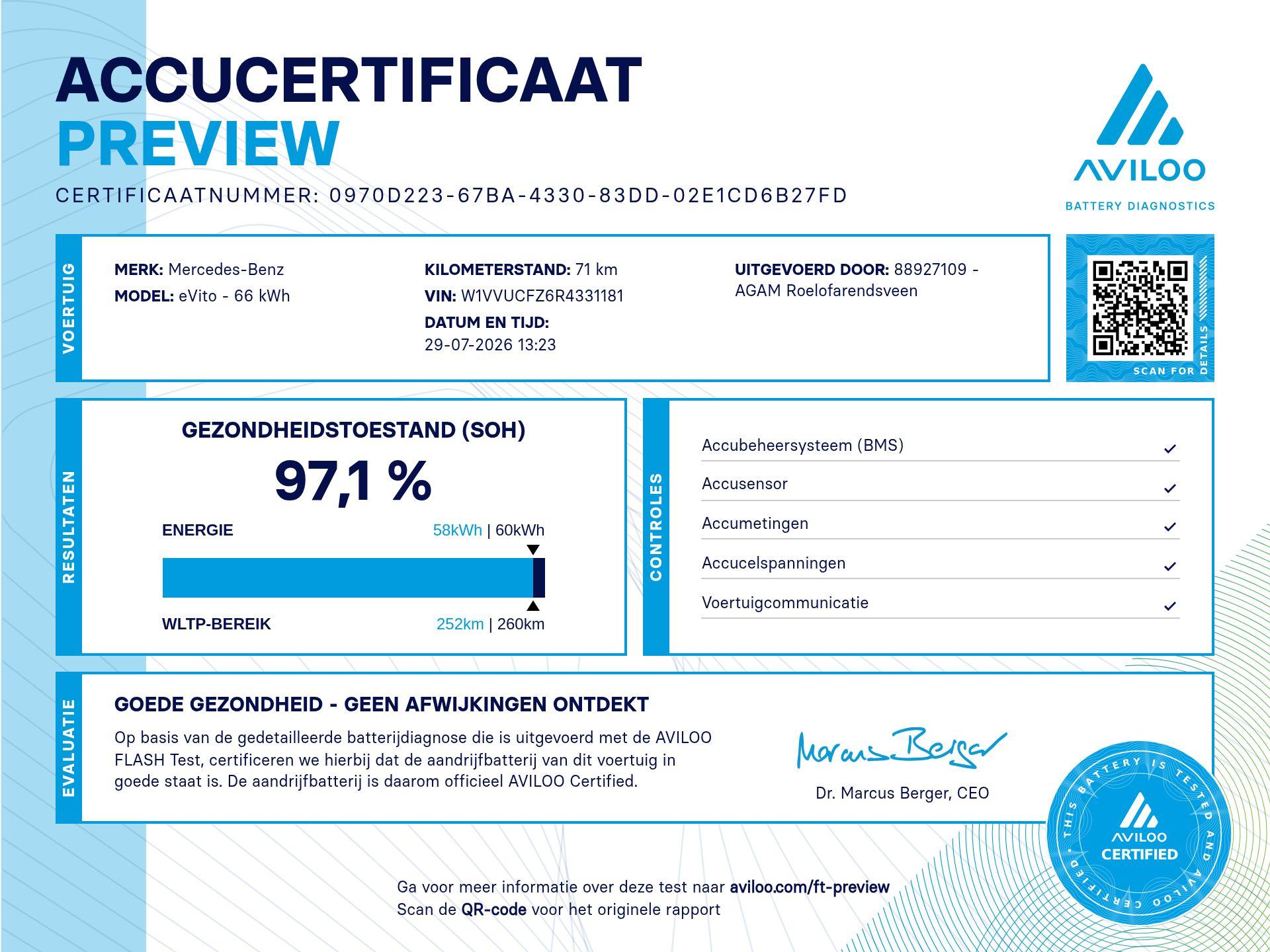 Mercedes-Benz eVito 112 L3 66 kWh - Afbeelding 5