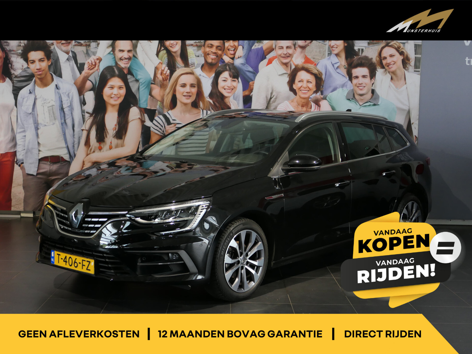 Renault Mégane Estate 1.3 TCe 140 Techno - Occasion Lease vanaf €479 p/m -