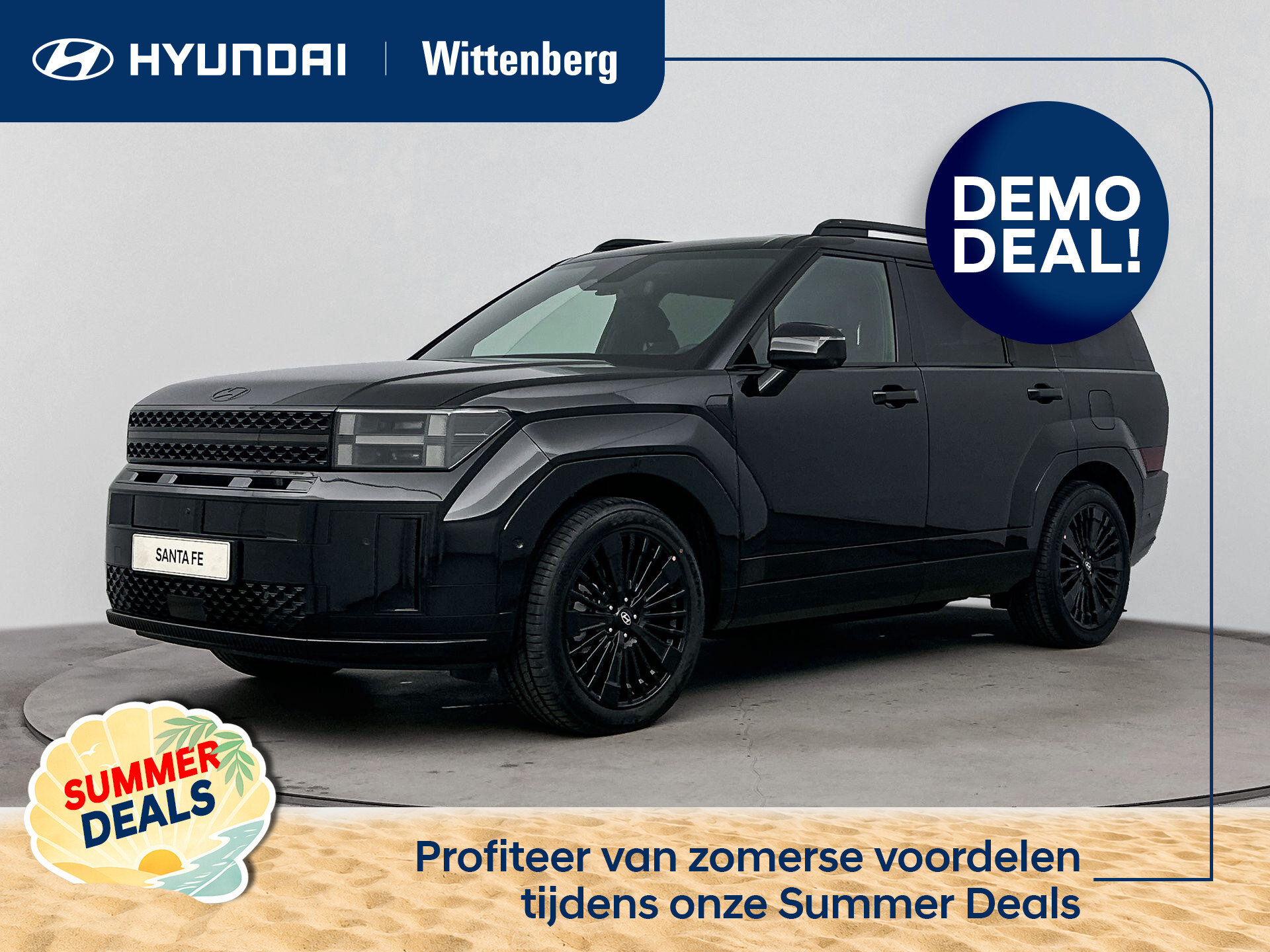 Hyundai Santa Fe 1.6 T-GDI PHEV Black Line 4WD 7p