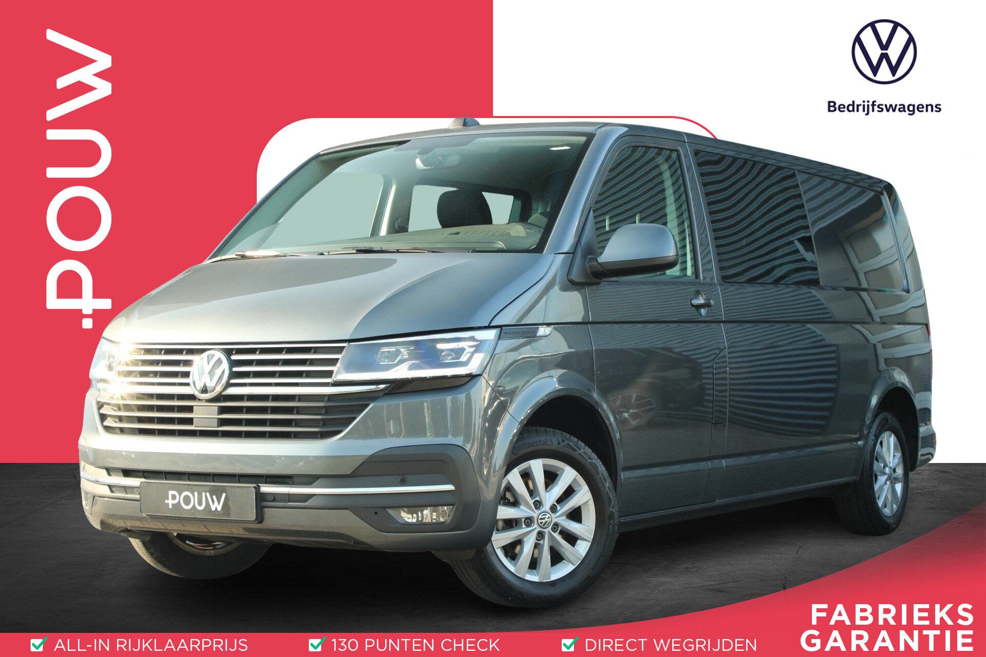 Volkswagen Transporter 2.0 TDI 150pk L2H1 30 DC Highline