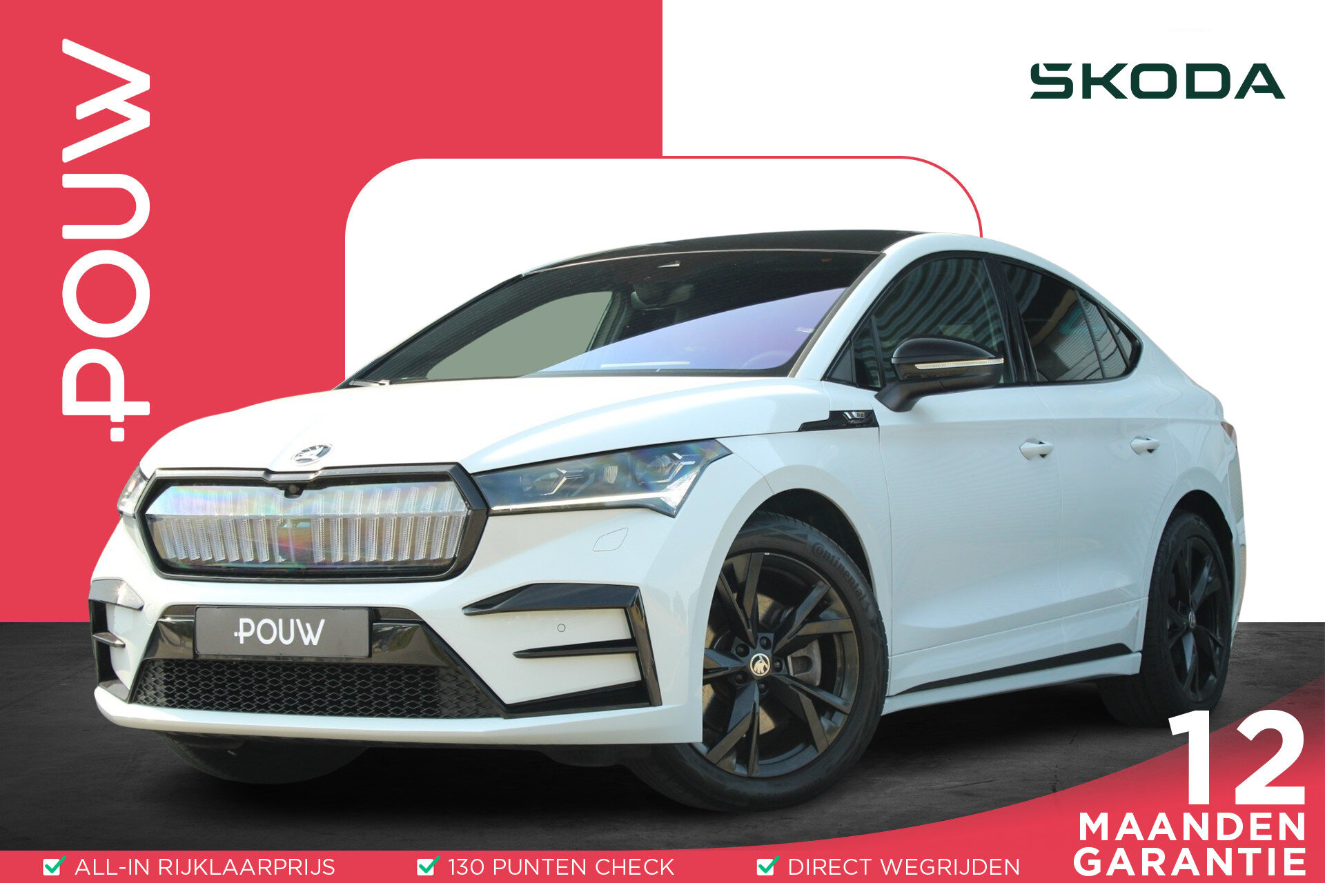 Skoda Enyaq Coupé RS 80 300pk