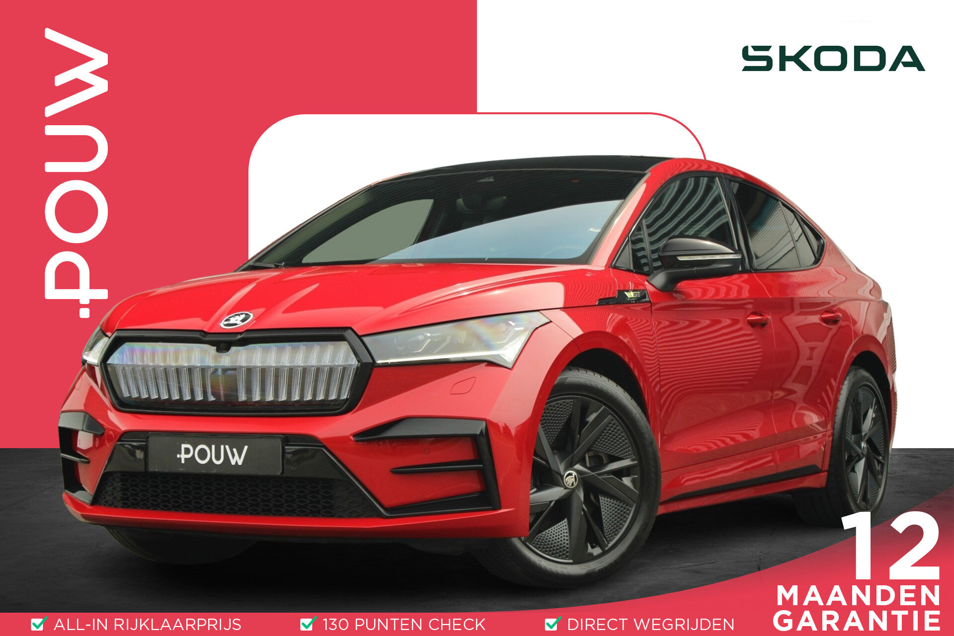 Skoda Enyaq Coupé RS 80 300pk