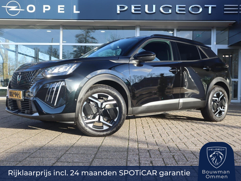 Peugeot 2008 SUV Allure Mild Hybride 145PK e-DCS6 Automaat, Rijklaarprijs, Navigatie 360° Camera Adaptieve Cruise Control DAB+ LED - Afbeelding 1