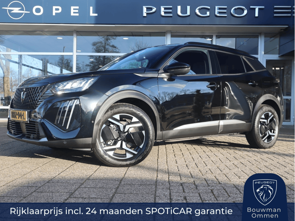 Peugeot 2008 SUV Allure Mild Hybride 145PK e-DCS6 Automaat, Rijklaarprijs, Navigatie 360° Camera Adaptieve Cruise Control DAB+ LED - Afbeelding 1
