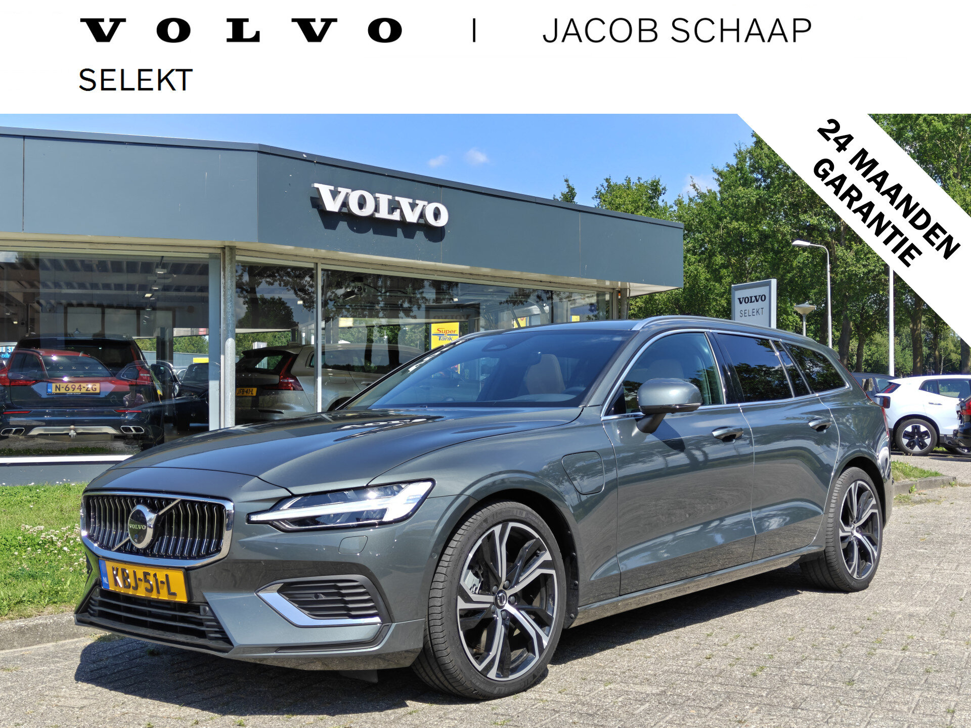 Volvo V60 T6 AWD 350PK Plug-in Hybrid Ultra Bright