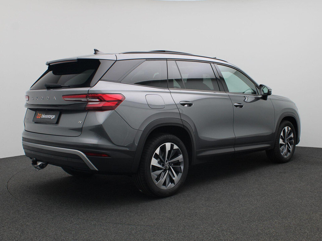 Skoda Kodiaq 1.5 TSI PHEV Business Edition Plus Pano-Schuifdak, Trekhaak, 19` LM Velgen, Stoelverwarming, Keyless, Virtual Pedal, Navi, Side Assist, Stuurwielverwarming, Memorystoel - Afbeelding 4