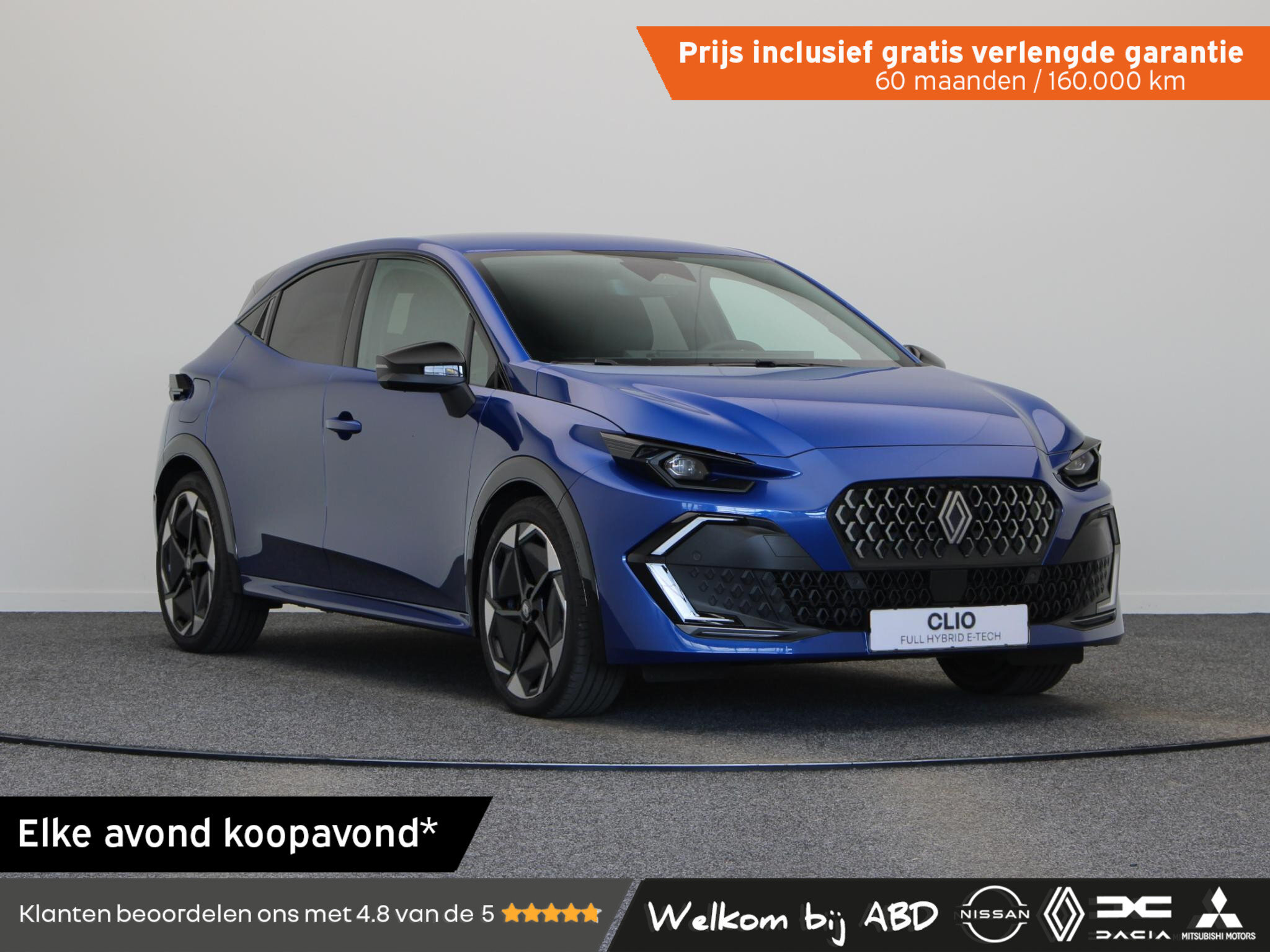Renault Clio Hybrid 160pk techno