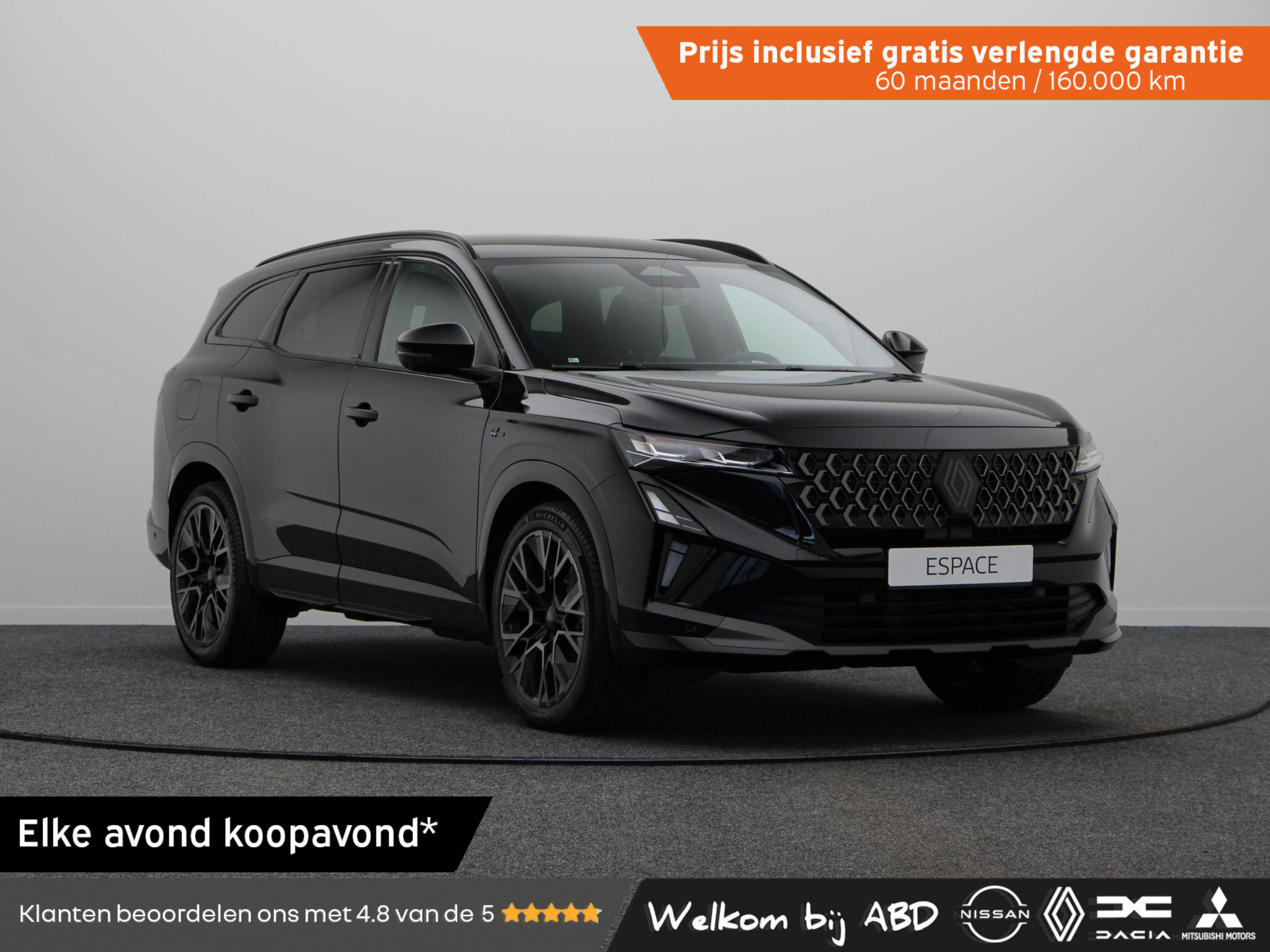 Renault Espace E-Tech full hybrid 200 esprit Alpine 7p.