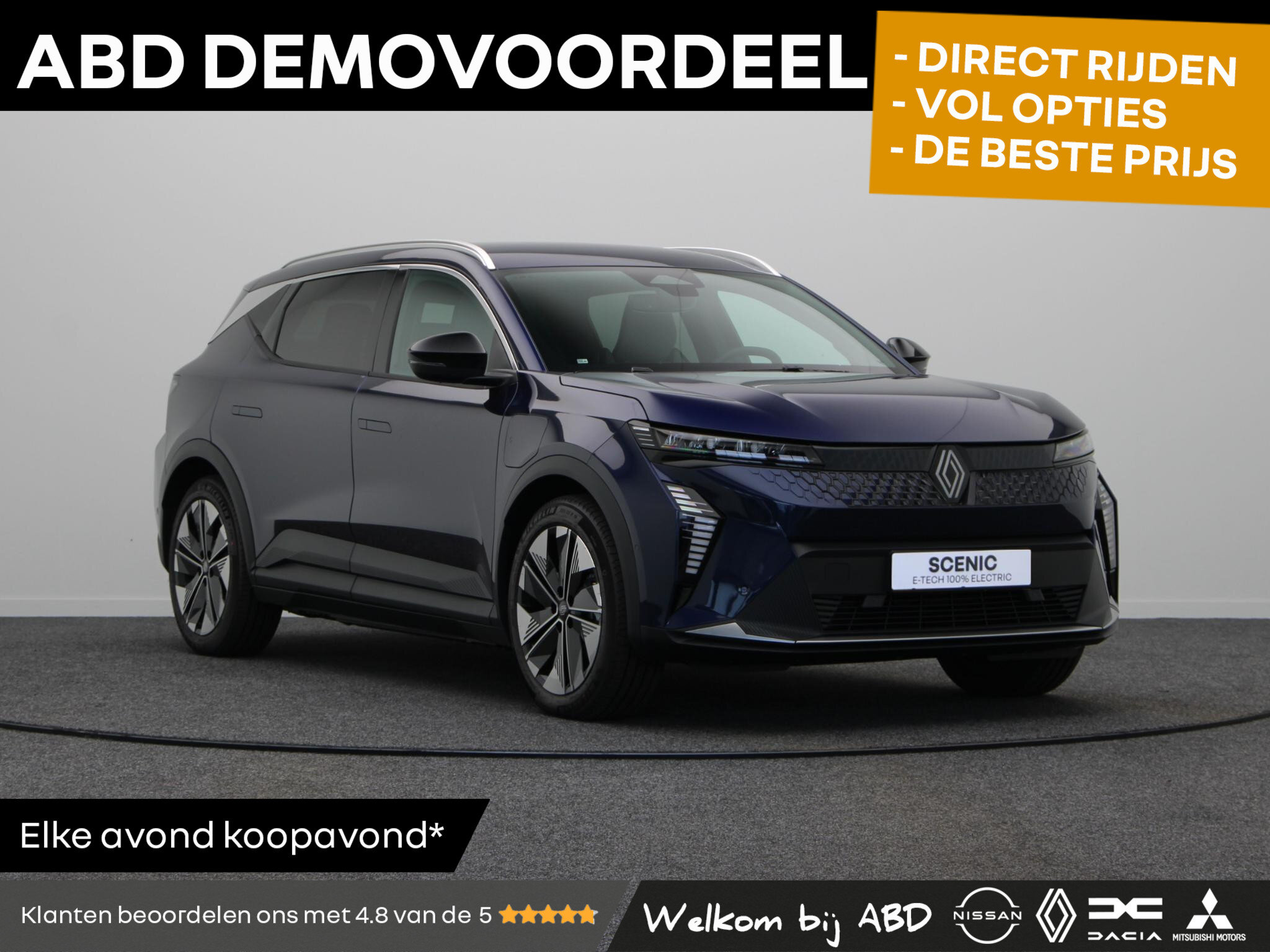 Renault Scénic E-Tech EV87 long range techno