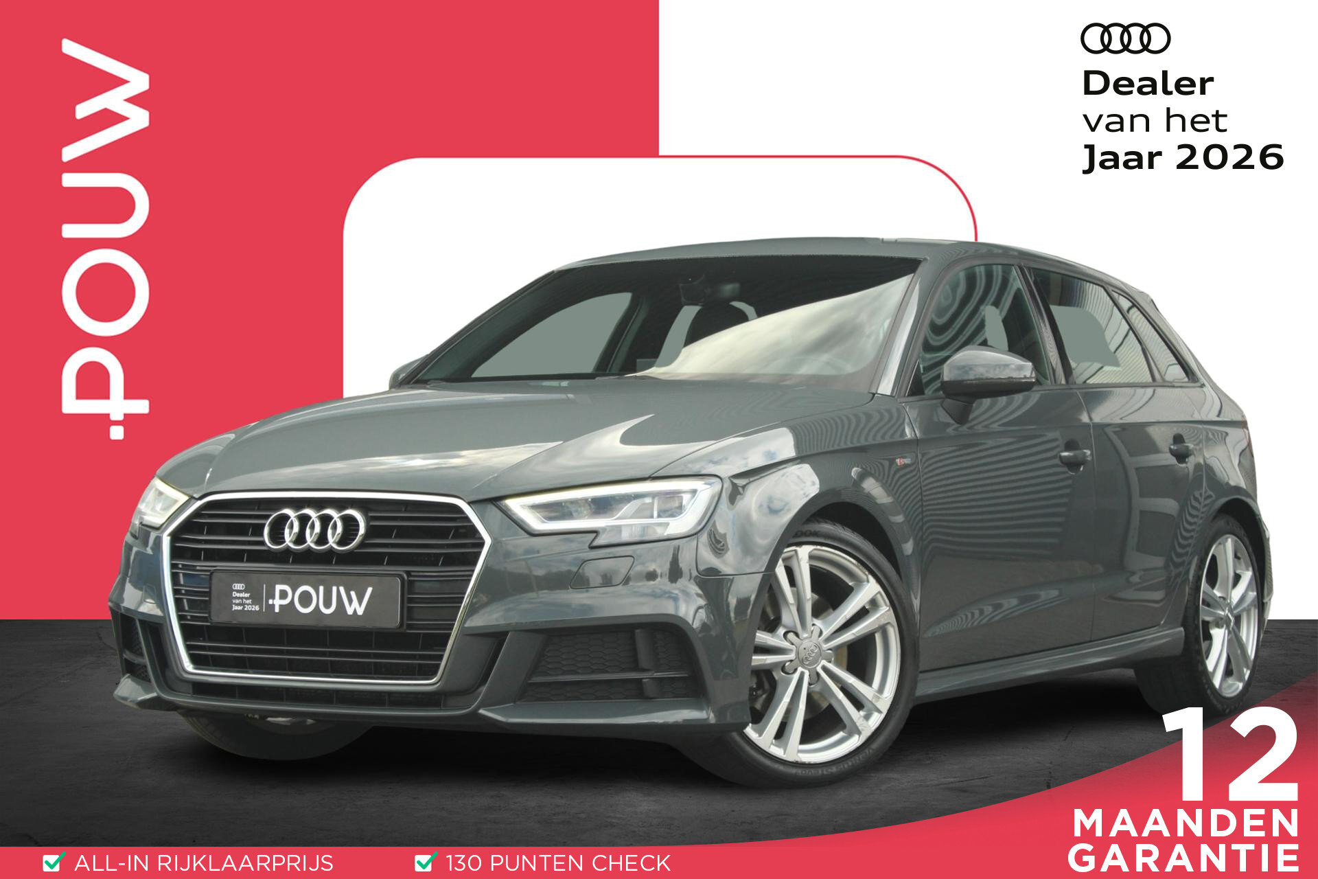 Audi A3 Sportback 40 TFSI 190pk Sport S Line Edition