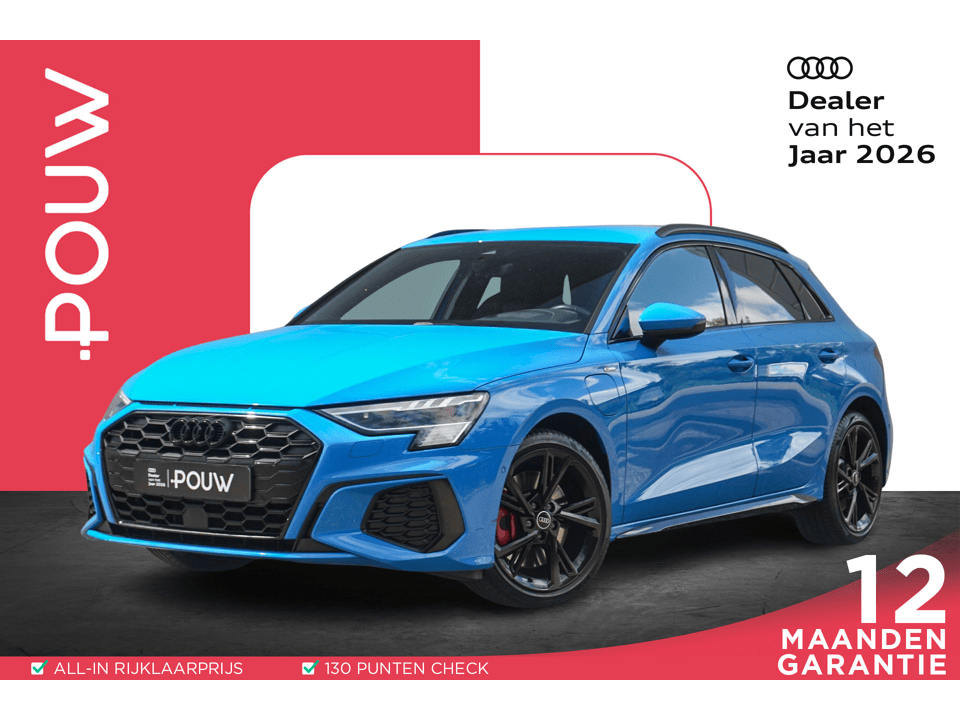 Audi A3 Sportback 45 TFSIe 245pk PHEV S Edition Competition - Afbeelding 1