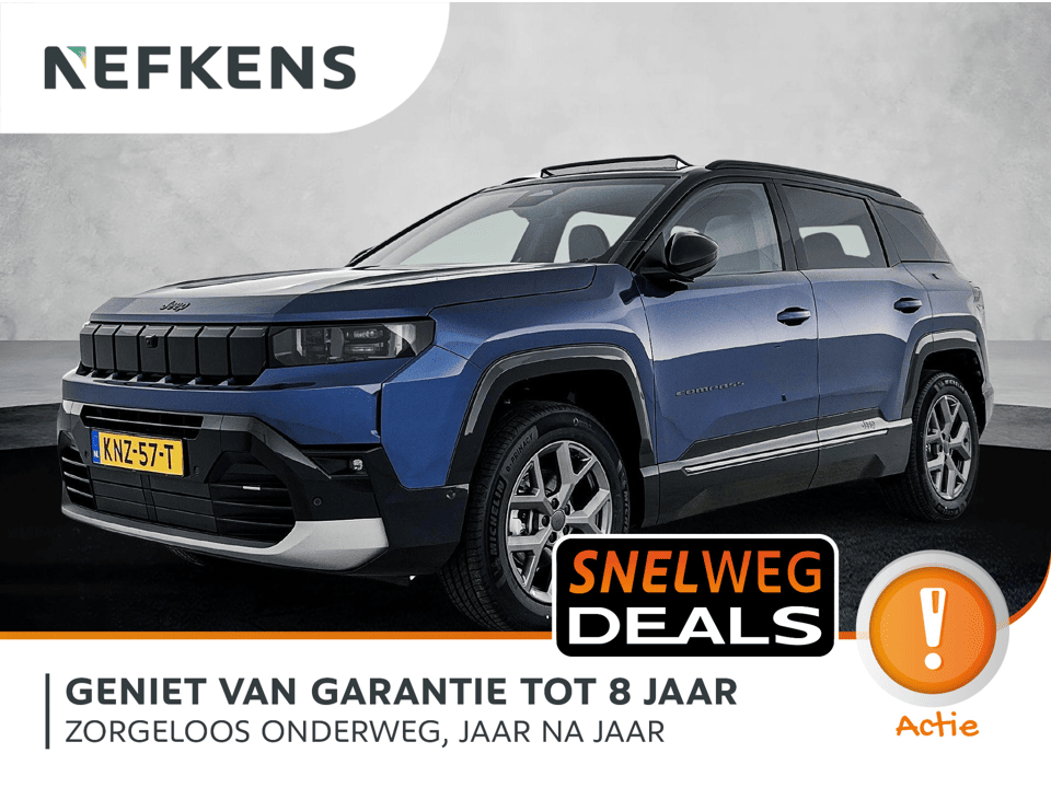 Jeep Compass 1.2 145pk e-Hybrid Summit Automaat - Afbeelding 1