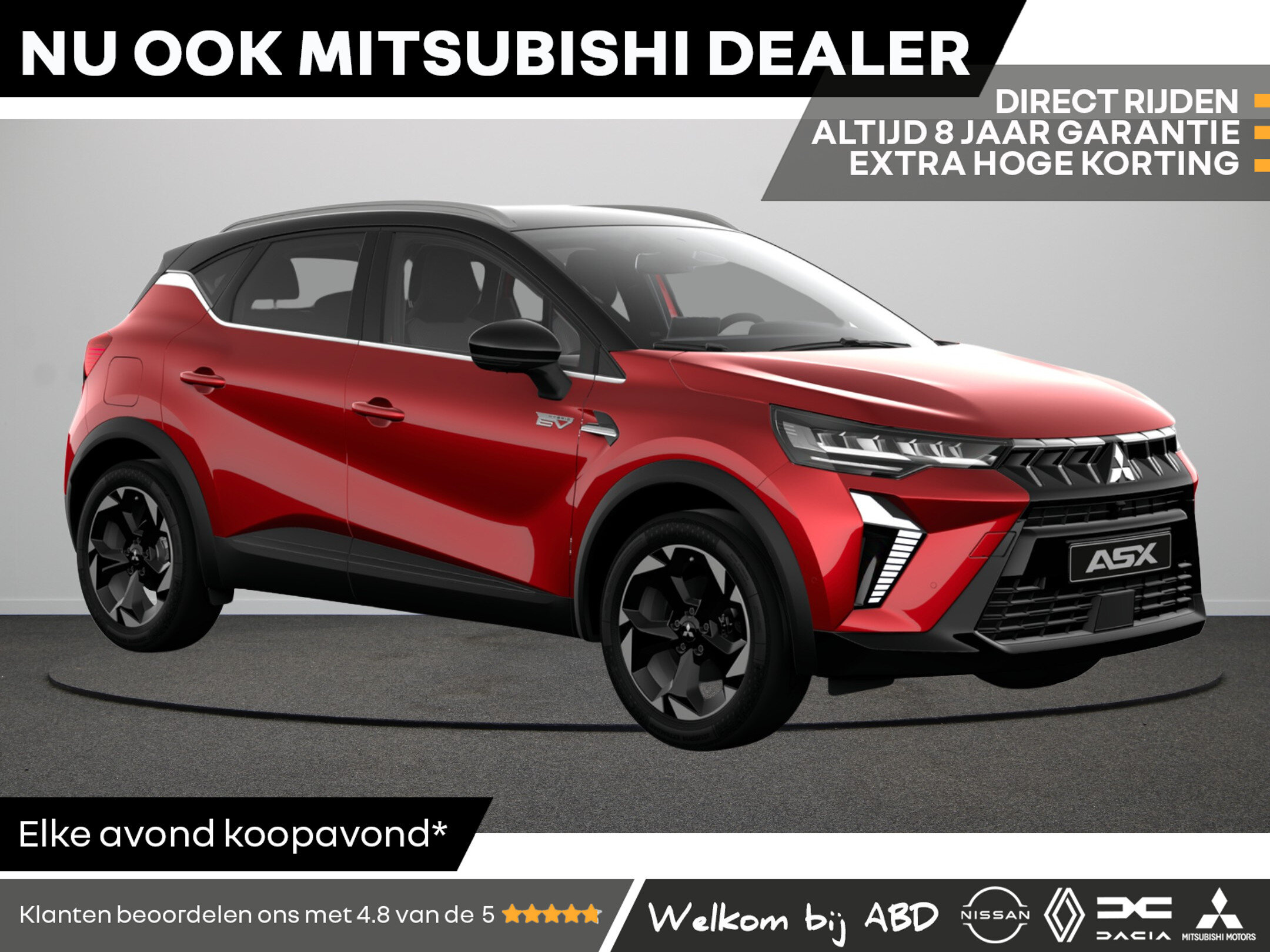 Mitsubishi ASX First Edition 1.8 HEV