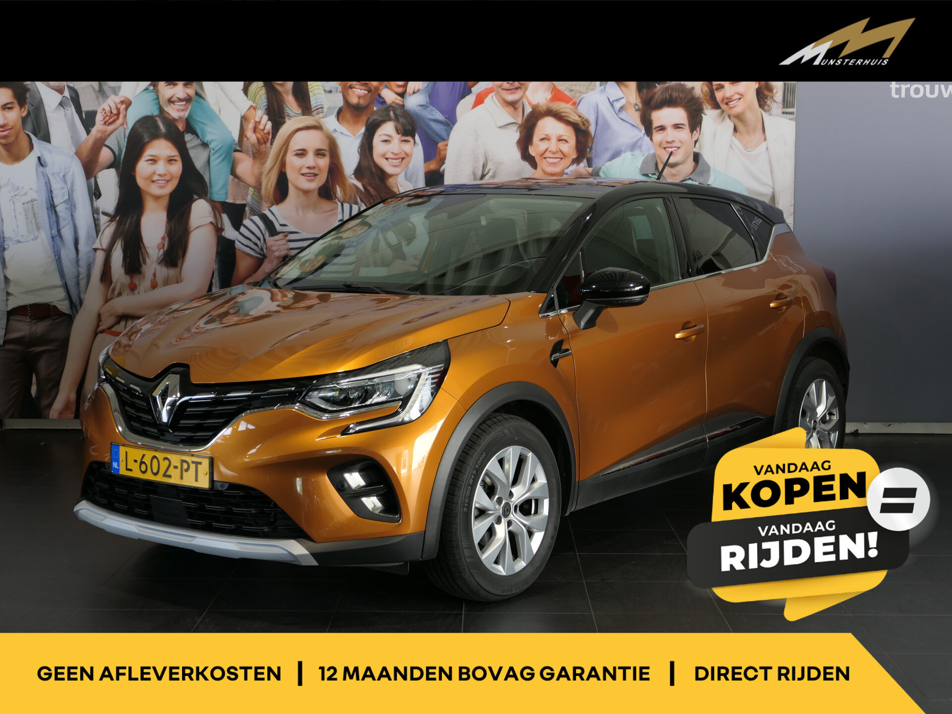 Renault Captur 1.3 TCe 140 Intens - Occasion Lease vanaf €684 p/m -